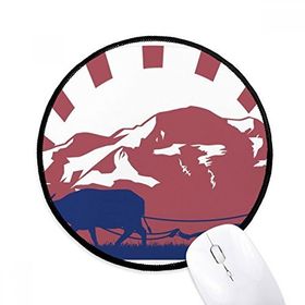 Dıythinker Tayland Krallığı Tayland Gümrük Kültürü Yuvarlak Kaymaz Mouse Pad