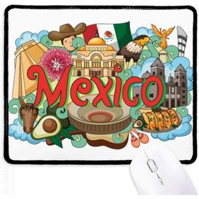 Dıythinker Teotihuacan Sintagma Meksika Grafiti Kaymaz Mouse Pad