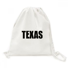 Dıythinker Texas America Şehir Adı Kanvas İpli Sırt Çantası