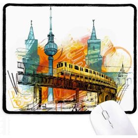 Dıythinker Tokyo Japon Raylı Tren Kulesi Kaymaz Mouse Pad