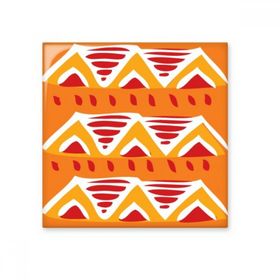 Dıythinker Triangle Hills Meksika Totems Antik Medeniyet Çizimi 15x15 cm Seramik Karo