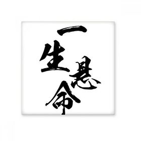 Dıythinker Try All Your Best in Japon Seramik Bisque Fayans 10x10 cm Seramik Karo