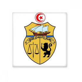Dıythinker Tunus Asya Ulusal Amblem 15x15 cm Seramik Karo