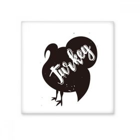 Dıythinker Türkiye Siyah ve Beyaz Hayvan 20x20 cm Seramik Karo