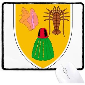 Dıythinker Turks ve Caicos Adaları Ulusal Amblem Kaymaz Mouse Pad