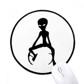Dıythinker Universe And Alien Alien Yuvarlak Kaymaz Mouse Pad