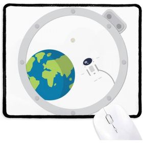 Dıythinker Universe and Alien Out of Window Kaymaz Mouse Pad