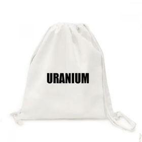 Dıythinker Uranium Element Adı Kimya Kanvas İpli Sırt Çantası