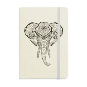 Dıythinker Uzun Diş Fil Hayvan Portre Eskiz Baskılı A5 Defter
