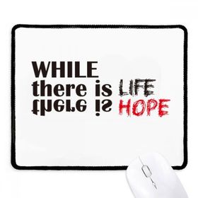 Dıythinker While There Is Life There Is Hope Kaymaz Siyah Başlıklı Kenarlar