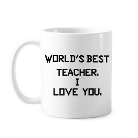 Dıythinker World Best Deskmate I Love You Öğrenci Alıntı Klasik Kupa