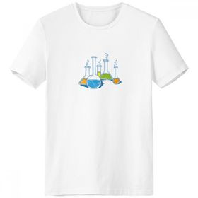 DIYthinker XXL beyaz Erkek yuvarlak yaka tişört