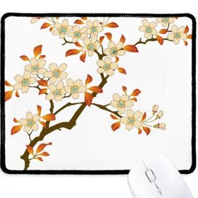 Dıythinker Yaprakları Çiçek Bitki Duvar Kağıdı Duvar Deseni Kaymaz Mouse Pad