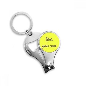 Dıythinker Yes You Can İlham Verici Alıntı Sözler Anahtarlık