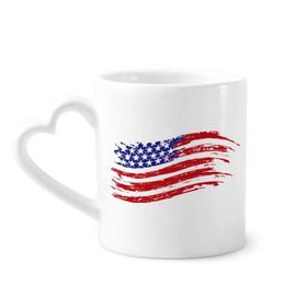 Dıythinker Yıldızlar ve Çizgiler Özel Amerika Ülke Bayrağı Kahve Kupaları