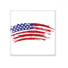 Dıythinker Yıldızlar ve Şeritler Bükülür Amerika Ülke Bayrağı 15x15 cm Seramik Karo