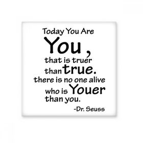 Dıythinker You True Youer Alıntı 15x15 cm Seramik Karo