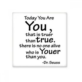 Dıythinker You True Youer Alıntı 15x15 cm Seramik Karo