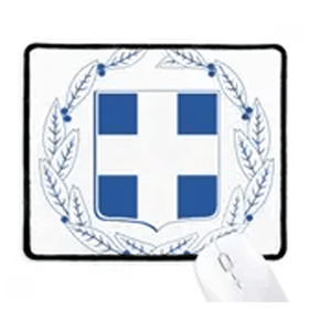 Dıythinker Yunanistan Avrupa Ulusal Amblem Kaymaz Mouse Pad