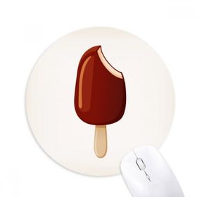Dıythinker Yuvarlak Çıtır Çikolata PopsicleSweet Dondurma Kaymaz Kauçuk Fare Altlığı