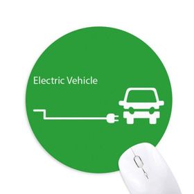 Dıythinker Yuvarlak Şarj Fişi Enerji Araçları Çevreyi Korur Kaymaz Kauçuk Fare Altlığı