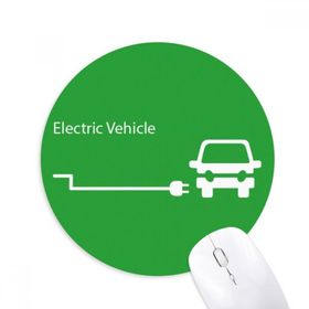 Dıythinker Yuvarlak Şarj Fişi Enerji Araçları Çevreyi Korur Kaymaz Kauçuk Fare Altlığı