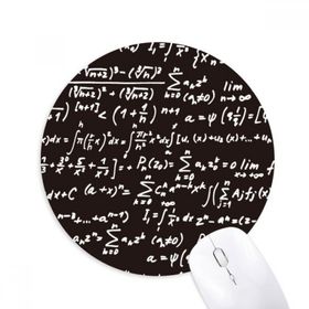 Dıythinker Yuvarlak Summarize Matematiksel Formüller Calculus Figür Kaymaz Kauçuk Fare Altlığı