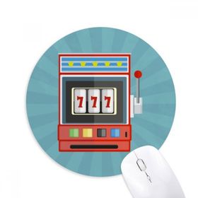 Dıythinker Yuvarlak Tek Kol Bandit İllüstrasyon Desen Kaymaz Kauçuk Fare Altlığı