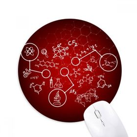 Dıythinker Yuvarlak Teknolojik Sense Organik Kimya Moleküler Kaymaz Kauçuk Fare Altlığı