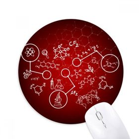 Dıythinker Yuvarlak Teknolojik Sense Organik Kimya Moleküler Kaymaz Kauçuk Fare Altlığı