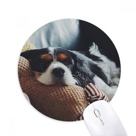 Dıythinker Yuvarlak Tembel Köpek Hayvan Duygusal Resim Kaymaz Kauçuk Fare Altlığı