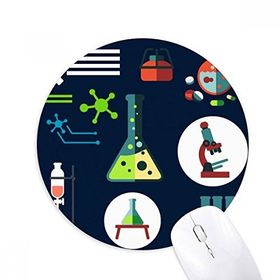 Dıythinker Yuvarlak Test Tüpü Konik Şişe Kimya Kaymaz Kauçuk Fare Altlığı