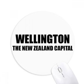 Dıythinker Yuvarlak Wellington Yeni Zelanda Başkent Kaymaz Kauçuk Fare Altlığı