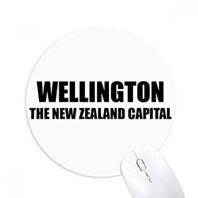 Dıythinker Yuvarlak Wellington Yeni Zelanda Başkent Kaymaz Kauçuk Fare Altlığı