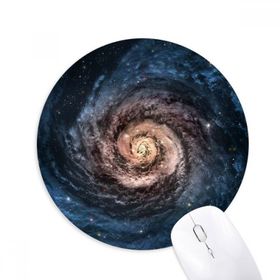 Dıythinker Yuvarlak Whirlpool Nebula Nebula Parçacıkları Desenleri Kaymaz Kauçuk Fare Altlığı