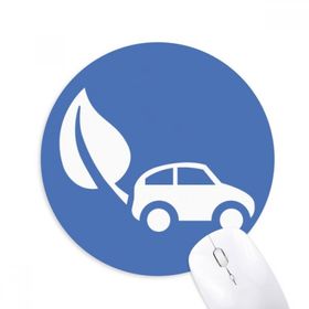 Dıythinker Yuvarlak Yaprak Enerji Araçları Çevreyi Korur Kaymaz Kauçuk Fare Altlığı