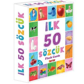 Diytoy 1161 Flash Cards İlk 50 Sözcük