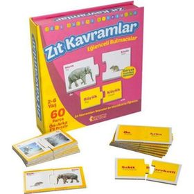 Diytoy 1390 Eğlenceli Bulmacalar Zıt Kavramlar