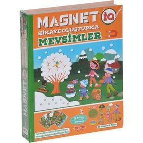 Diytoy 1505 Magnetiq IQ Hikaye Oluşturma Mevsimler Kartları