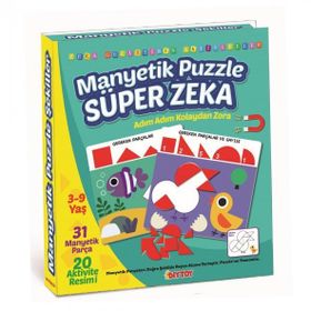 Diytoy 1536 Süper Zeka 31 Parça 3-9 Yaş Manyetik Puzzle