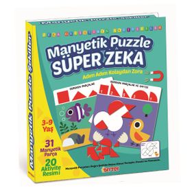 Diytoy 1536 Süper Zeka 31 Parça 3-9 Yaş Manyetik Puzzle