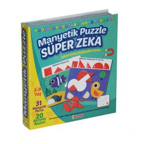 Diytoy 1536 Süper Zeka 31 Parça 3-9 Yaş Manyetik Puzzle