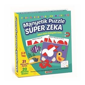 Diytoy 1536 Süper Zeka 31 Parça 3-9 Yaş Manyetik Puzzle