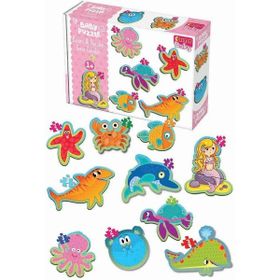 Diytoy 1710 Benim İlk Puzzle'm Deniz Canlıları Baby Puzzle