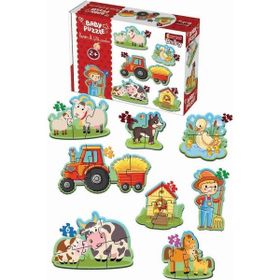 Diytoy 1734 Baby İlk Çiftlik Puzzle