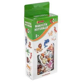 Diytoy 30 Parça Manyetik Şekiller Hayvanlar
