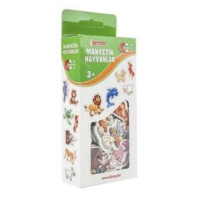 Diytoy 30 Parça Manyetik Şekiller Hayvanlar