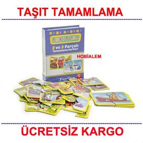 Diytoy 7192 Taşıtlar Okul Öncesi Kartı