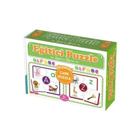 Diytoy 7197 Alfabe Eğitici Çark Puzzle