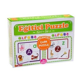 Diytoy 7197 Alfabe Eğitici Çark Puzzle